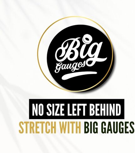 زوج من المسمار الأسود المؤكسد أنفاق اللحم الخارجي ثقب المجوهرات نقالة الأذن واضح ستار تشيكوسلوفاكيا كريستال القرط الفص المقابس in Kuwait