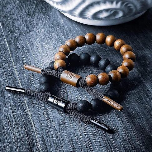 Rastaclat Beaded Bracelets for Men and Women - Core Collection | Adjustable Stackable Bracelets Beaded by Hand | Great Gifts for Men, Women, Teens & Couples in Kuwait