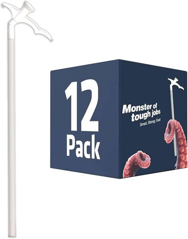 Kraken Bond Insulating Plastic Straw Tubes - Pack of 6 - Gap Filling Nozzle Tips for Polyurethane Insulation Foam in Saudi Arabia