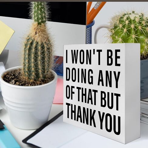 HR Office Gifts for Women Men, Human Resources Humor Quotes Coworker Boss Office Gifts, I’m Cool HR, Funny Office Decor Wooden Box Sign, Home Office Desk Decoration for Work Women Men in Saudi Arabia