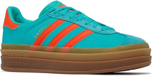 adidas Womens Bold Shoes, Pink Glow/Victory Blue/Gum, Size 9.5 in Saudi Arabia