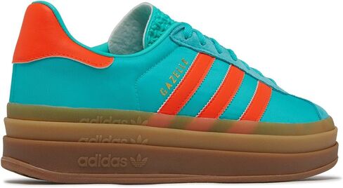 adidas Womens Bold Shoes, Pink Glow/Victory Blue/Gum, Size 9.5 in Saudi Arabia