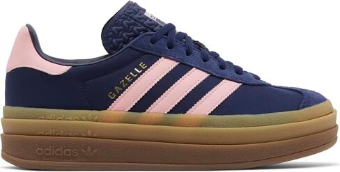 adidas Womens Bold Shoes, Pink Glow/Victory Blue/Gum, Size 9.5 in Saudi Arabia