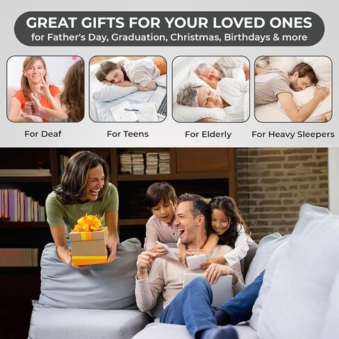 تنبيه سونيك منبه رقمي صغير مع بطارية احتياطية، قيلولة بعد الظهر، خافت سطوع كامل النطاق، ساعة مدمجة تعمل بمنفذ لغرف النوم، المكتب، بجانب السرير، سهلة التشغيل (أسود) in Kuwait