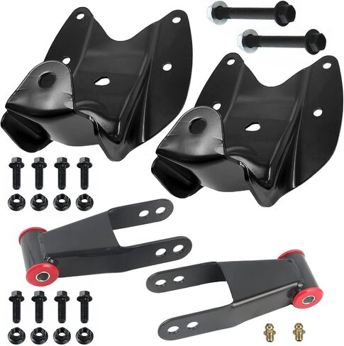 2"-2" Lift Kit Adjustable Leveling Raise Shackles Coil Spacers For 1998-2012 Ford Ranger 2WD in Saudi Arabia