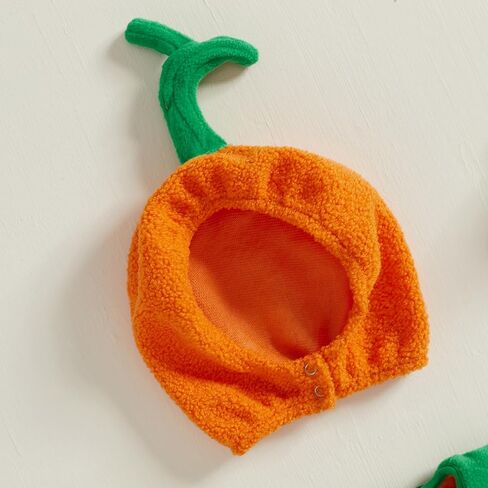 Twopumpkin الطفل دوبي هالوين زي الرضع طفل صبي فتاة ازياء أكمام رداء وقبعة قزم البيت مع آذان in Kuwait