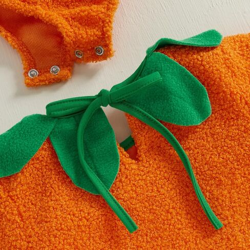 Twopumpkin الطفل دوبي هالوين زي الرضع طفل صبي فتاة ازياء أكمام رداء وقبعة قزم البيت مع آذان in Kuwait