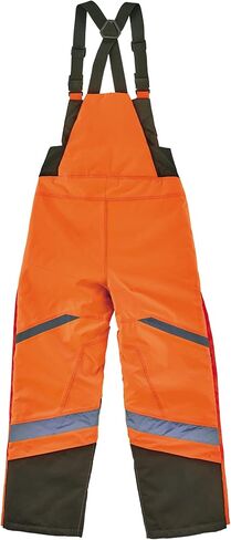Insulated Thermal Bib Overalls, High Visibility, Weather-Resistant, XL, Ergodyne GloWear 8928,Lime in Saudi Arabia