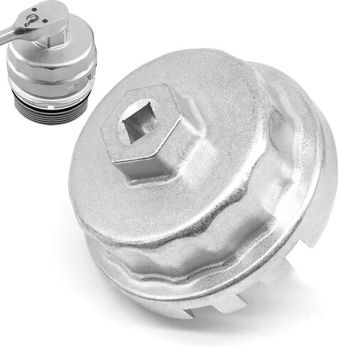 76 mm x 12 flutes Oil Filter Wrench Removal tool Compatible with BMW MOTORCYCLE K100 K75 R1100 in Saudi Arabia