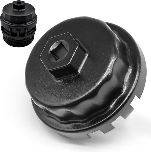 76 mm x 12 flutes Oil Filter Wrench Removal tool Compatible with BMW MOTORCYCLE K100 K75 R1100 in Saudi Arabia