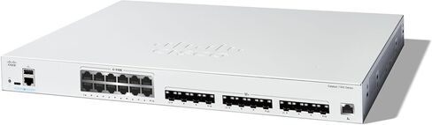 محول Cisco Catalyst 1300-24FP-4G مُدار، 24 منفذ GE، PoE كامل، 4x1GE SFP، حماية محدودة مدى الحياة (C1300-24FP-4G) in Saudi Arabia