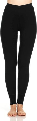 100% Merino Wool Women's Lightweight Base Layer Bottoms - Moisture Wicking Thermal Hiking Layers - Charcoal Gray - X-Small in Kuwait