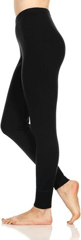 100% Merino Wool Women's Lightweight Base Layer Bottoms - Moisture Wicking Thermal Hiking Layers - Charcoal Gray - X-Small in Kuwait