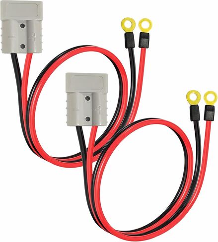 50A Heavy-Duty Jumper Cable, Automotive Booster Cables with Clip, Heavy-Duty Jumper Quick Connect Plug, Car, SUV, Truck Quick Connect Plug, (3m+1m) in Kuwait