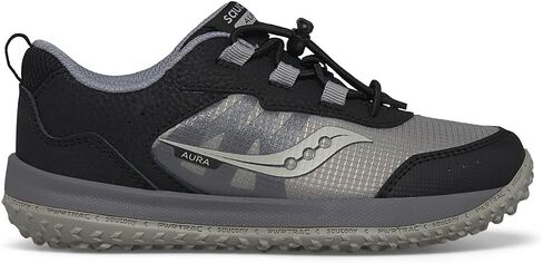 Saucony Aura Kidz Sneaker, Grey/Orange/Navy, 12.5 US Unisex Little Kid in Saudi Arabia
