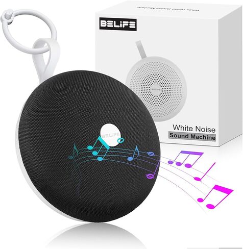 آلة صوت الضوضاء البيضاء مع 30 صوتًا مهدئًا، 16 لونًا ضوء ليلي، آلة ضوضاء بيضاء للبالغين والأطفال، آلات النوم، وظيفة الذاكرة، 36 مستوى صوت، 5 مؤقتات للسفر في المنزل والمكتب in Kuwait