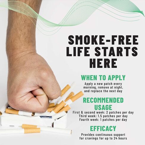 Anti-Smoke Patches Herbal, Stop Smoking Nicotine Patches - 30 Patches in Kuwait