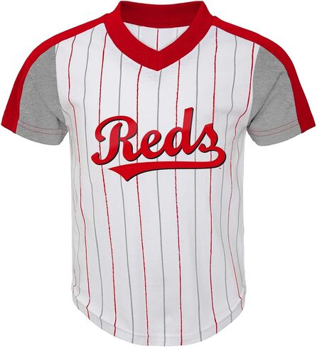 Outerstuff MLB Toddler 2-4 The Line Up Official 2 Piece Short Sleeve T-Shirt & Shorts Set (4T, New York Yankees) in Saudi Arabia