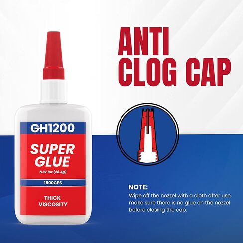 20g x 2 pack Plastic Glue Heavy Duty, Super Glue for Plastic - Fast setting Plastic Adhesive for Bonding Toys, Crafts, DIY & more, Crystal Clear & No stain Glue for Plastic in Saudi Arabia