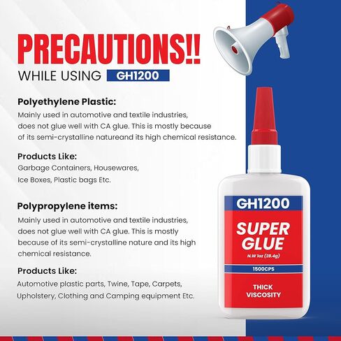 20g x 2 pack Plastic Glue Heavy Duty, Super Glue for Plastic - Fast setting Plastic Adhesive for Bonding Toys, Crafts, DIY & more, Crystal Clear & No stain Glue for Plastic in Saudi Arabia