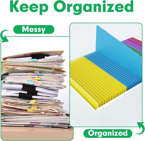Two Pocket Folders, PANDRI 125 Pack 2 Pocket Folders, Letter Size Paper File Folder for School Office Home Business, Assorted 5 Colors in Kuwait