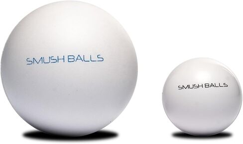 SMUSH BALLS Smushballs The Ultimate Anywhere Batting Practice Baseball (White, 24) in Saudi Arabia