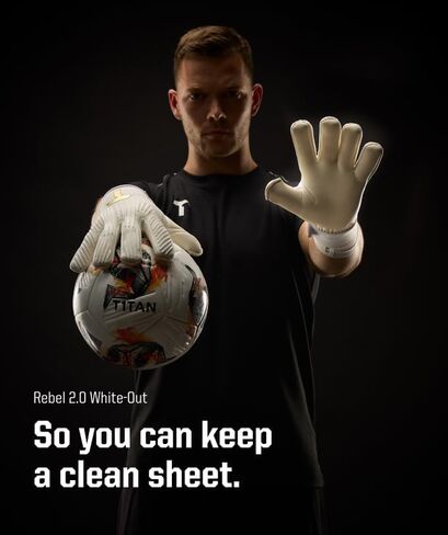 T1TAN Rebel Soccer Gloves Football - Goalie Gloves for Goalkeeper - Adults and Youth in Saudi Arabia