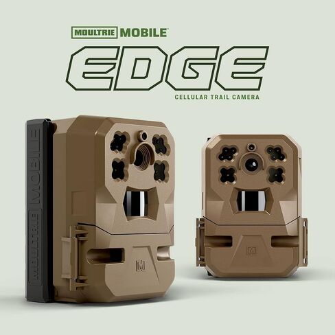 Moultrie Edge 2 Cellular Trail Camera - 3 Pack - Auto Connect Nationwide 4G LTE - On Demand 36MP Photo - 1080P Video with HD Audio - 100 Ft Detection Range - Low Glow Flash in Saudi Arabia