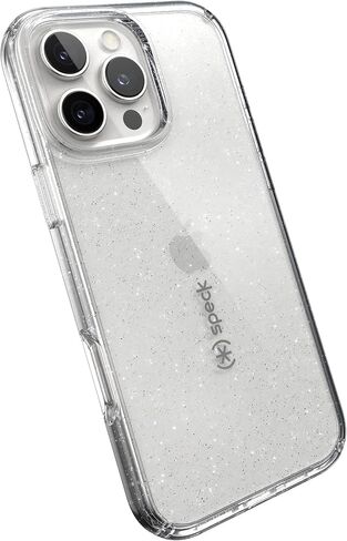 حافظة Speck Clear iPhone 16 Pro - حافظة هاتف نحيفة iPhone 16 Pro - حافظة هاتف iPhone 16 Pro - GemShell - شفاف كريستالي in Kuwait