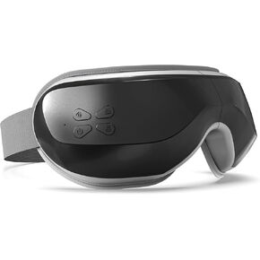 BOKOR Eye Massager with Heat and Compress, FSA/HSA Eligible Heated Eye Mask Massager for Migraine, Eye Care Device for Eye Strain, Ideal Gift for Birthday, Mothers Day Gifts