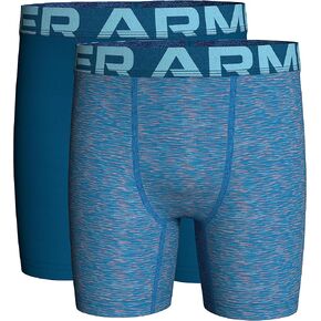 Under Armour UA PERFORMANCE TECH - مطبوعات 3PK، Vine Green - ثلاث عبوات، YL