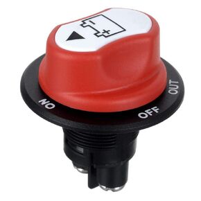 Battery Isolator Cut Out Off Kill Switches Car Race Rally Switches for Motorcycles Cars Boats (200A Switch with 6AWG Cable)