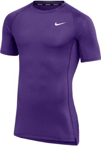 Nike Mens Pro Fitted Short Sleeve Training Tee (3XL Black) in Saudi Arabia