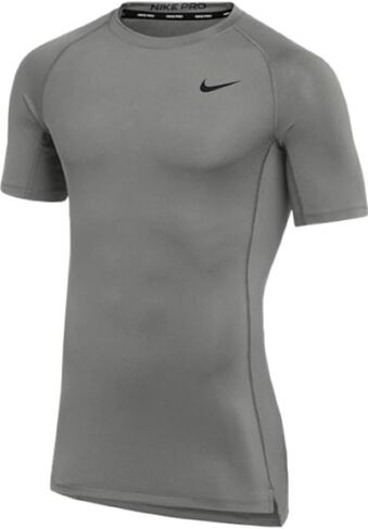 Nike Mens Pro Fitted Short Sleeve Training Tee (3XL Black) in Saudi Arabia