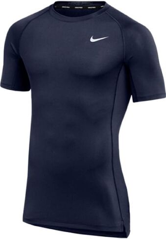 Nike Mens Pro Fitted Short Sleeve Training Tee (3XL Black) in Saudi Arabia