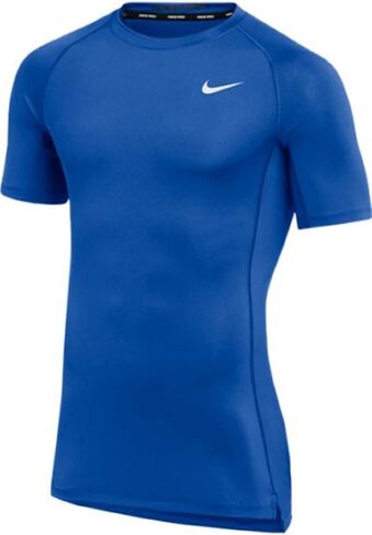 Nike Mens Pro Fitted Short Sleeve Training Tee (3XL Black) in Saudi Arabia