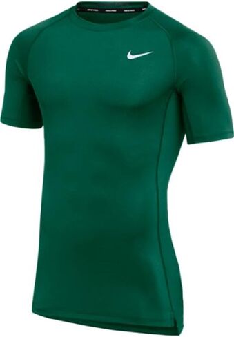 Nike Mens Pro Fitted Short Sleeve Training Tee (3XL Black) in Saudi Arabia