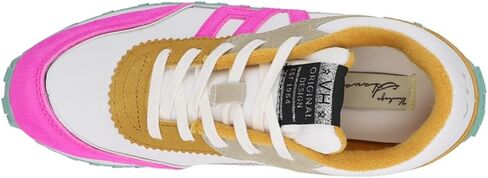 حذاء رياضي نسائي كوزميك، الخردل/الوردي النيون، 7.5 in Kuwait