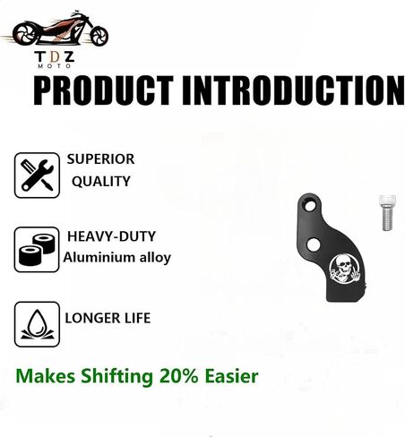 TDZ Shift Linkage Fits for 1980-2024 Harley Softail Dyna Road King Electra Glide Street Glide Touring，Chrome in Saudi Arabia