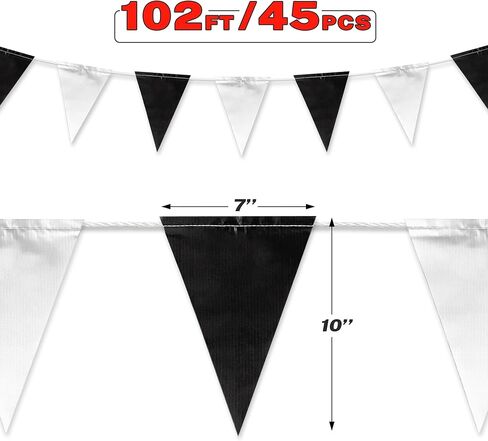 Yellow & Blue Pennant Banner Flags | OSHA 500lb Rated | Strand Fade Resistant 【102FT】 in Saudi Arabia