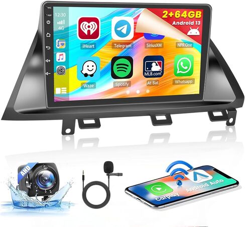 Android Car Stereo for 2005-2010 Honda Odyssey Radio 2+64GB 10.1 Inch Touchscreen Car Radio Wireless Apple Carplay Android Auto Support GPS Navigation WiFi Bluetooth FM EQ Backup Camera in Saudi Arabia