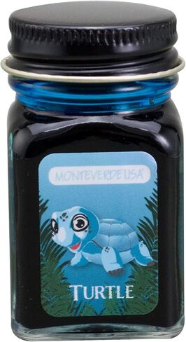 USA 30 ml JUNGLE Bottle Fountain Pen Ink (Zebra) (G309ZE), Blue in Kuwait