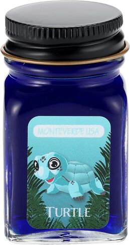 USA 30 ml JUNGLE Bottle Fountain Pen Ink (Zebra) (G309ZE), Blue in Kuwait