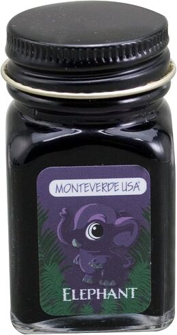 USA 30 ml JUNGLE Bottle Fountain Pen Ink (Zebra) (G309ZE), Blue in Kuwait
