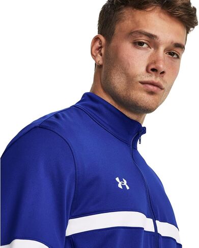 Under Armour Mens UA Knit Warm Up Team Full-Zip - Sweat Wicking LG in Kuwait