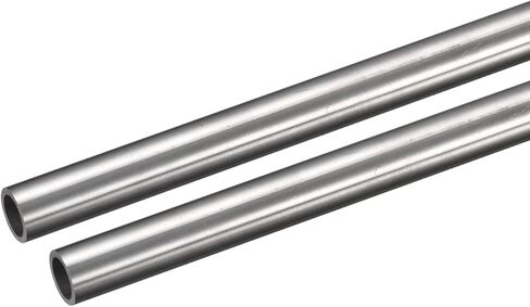 uxcell 304 Stainless Steel Tube, OD 18mm x 2mm Wall Thick 250mm Length Capillary Metal Tubing for Industry Machinery in Saudi Arabia