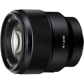 Sony FE 85mm F/1.8 Telephoto Fixed Prime Camera Lens (SEL85F18) with 67MM Protection -Digital HD Filter & Advanced Accessory Bundle | 85mm Sony Lens
