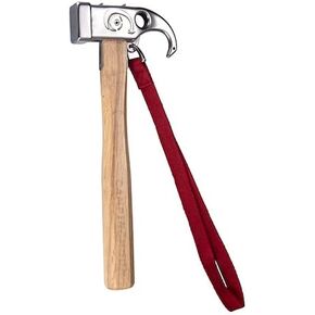 CAMPINGMOON Camping Hammer Peg Tent Stake Hammer Stainless Steel Head Wood Hand with Tent Tarp Stake Remover C6 in Kuwait