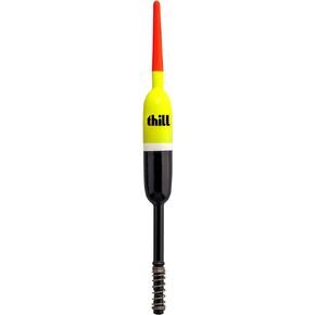 Thill Night 'N Day Glow Float Balsa Wood Fishing Bobber, Fishing Gear and Accessories, 1/2" Pencil, Spring Float