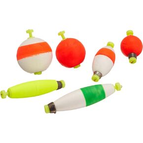 Betts Billy Boy 94 Weighted Snap-On Float Asst, 6 Piece